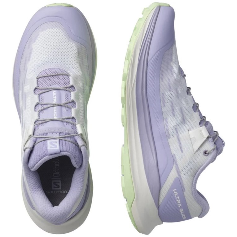 Lavender / White Salomon Ultra Glide Women's Trail Running Shoes | PH 27319N